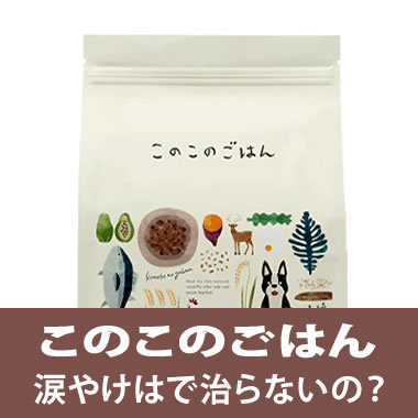 涙やけはこのこのごはんで治らないの？】涙やけの原因と対策方法を獣